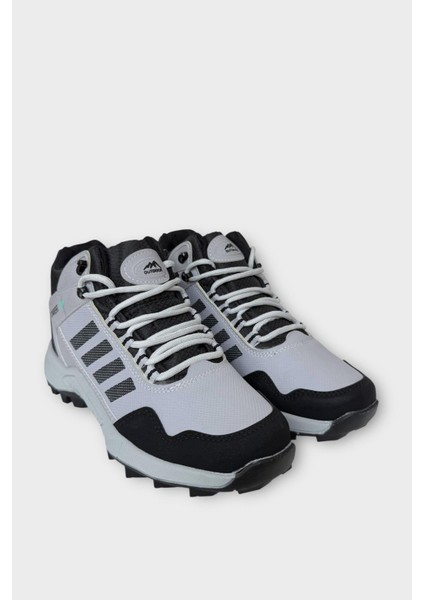 Erkek Soğuk Geçirmezkaydırmaz Taban Günlük Trekking & Outdoor Bot Gri - Siyah fırsatları