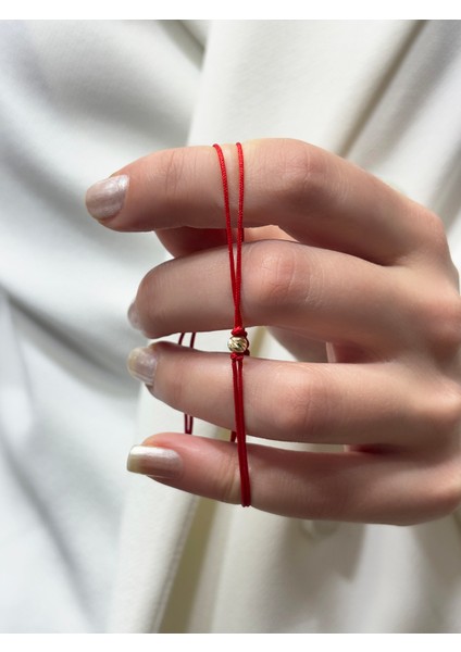 14 Ayar Altın Mini Dorikalı Ipli Bileklik (4 Mm) fiyatları