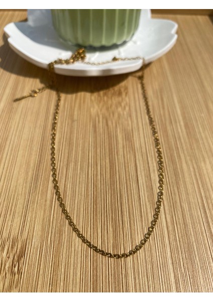 14 Ayar Çelik Zincir Kolye fiyatları