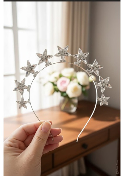 Sıralı Yıldızlı Parti Kutlama Tacı Stars Tiara fırsatları