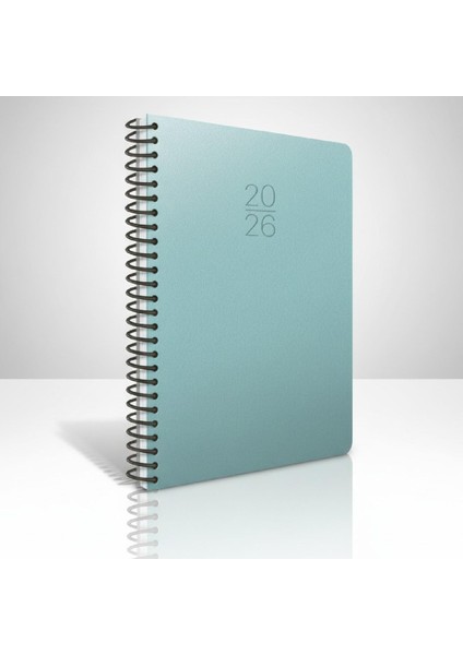 2026 Spiralli Sert Kapak Günlük AJANDA17X24 336 Sayfa 407-SEK
