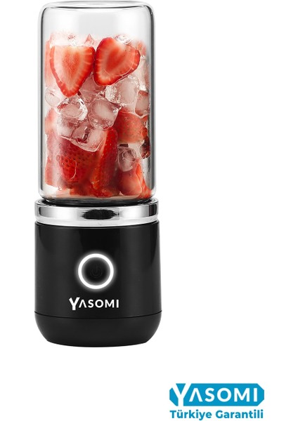 Kablosuz Cam El Blenderi, Taşınabilir ve Siyah, Türkiye Garantili