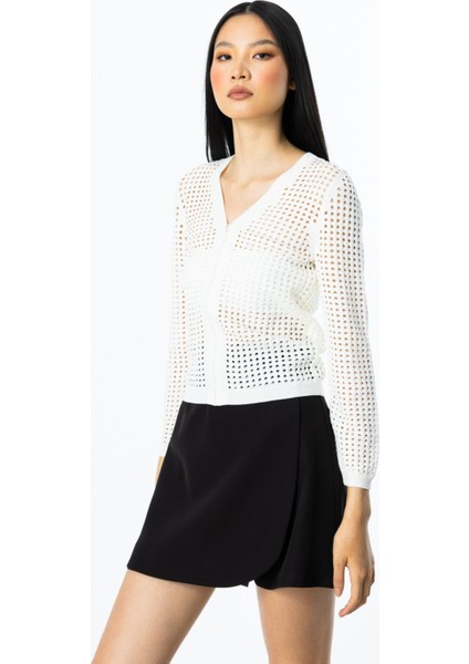 59900 Onteks File Fermuarlı Kısa Hırka fiyatları