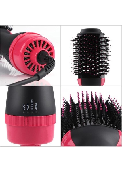 Siyah Saç Şekillendirici ve Düzleştirici Fön Tarağı, Kolay Kullanım modelleri