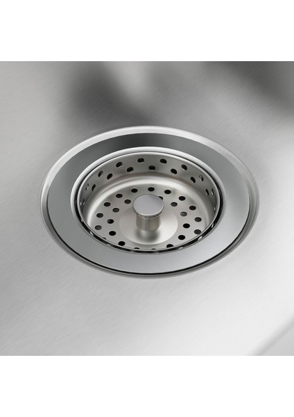 Tek Gözlü Eviye, Paslanmaz Çelik, 56X46 cm fiyatları