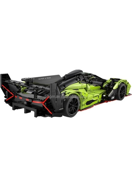 C63009W Cada Phantom Wıng Sports F1 Yarış Arabası 1817 Parça Block fırsatları