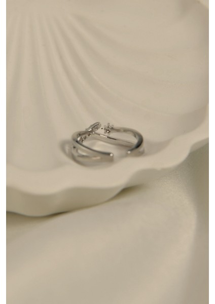 Sonsuzluk Desenli Üzeri Taşlı Çelik Görünümlü Xp Eklem Yüzüğü fiyatları