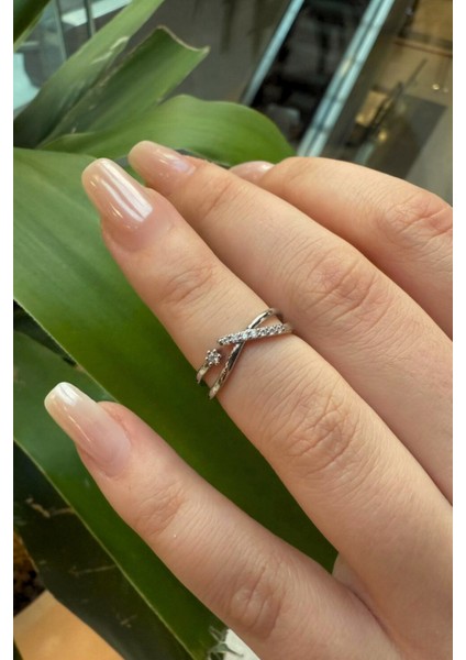 Sonsuzluk Desenli Üzeri Taşlı Çelik Görünümlü Xp Eklem Yüzüğü fırsatları