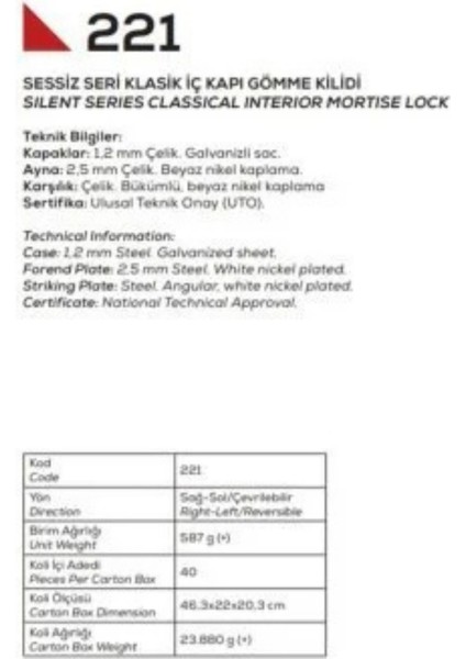 221 Nikel Plastik Dilli Hafele Tipi Sessiz Extra Kapı Kilidi fırsatları