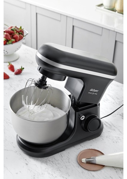 Dijital Ekranlı 5 Lt Stand Mikser, Siyah, AR1178 Crust Mix Pro