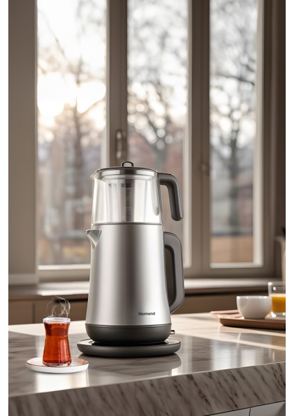 Şık Inox Çay Makinesi, 1777H, Modern ve Dayanıklı Tasarım