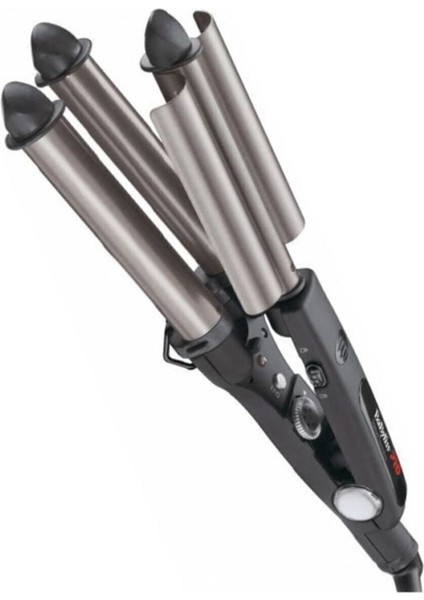 Titanium ve Turmalin Karışımlı Saç Maşası, 22-19-22 Mm, Şık ve Kullanışlı Ürün