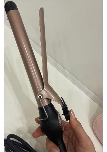 Dijital Saç Şekillendirici, Pembe, Kolay Kullanım, Hızlı Sonuç, Şık Tasarım