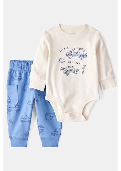 Erkek Bebek Mavi Body Pantolon