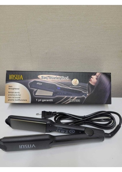 Renkli Çok Fonksiyonlu Saç Düzleştirici Hk 7660