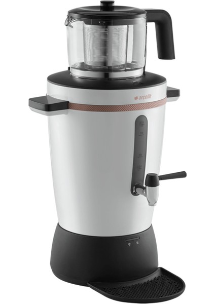 Beyaz Semaver 9034, Şık ve Dayanıklı, Pratik Kullanım modelleri