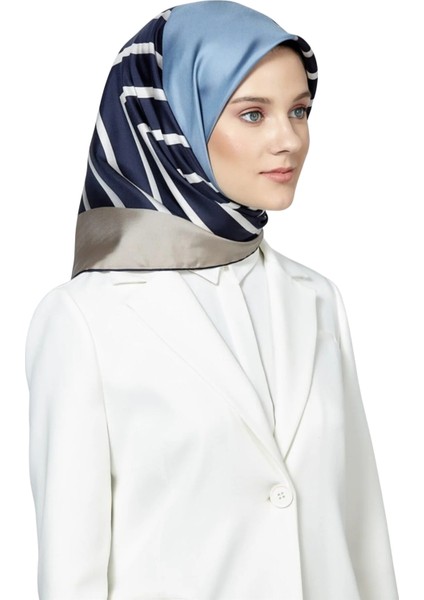 Nostalji Serisi Sura Ipek Eşarp 8213DS-09