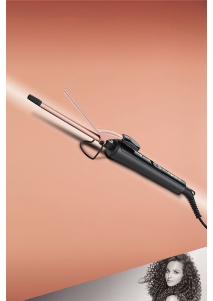 9 mm Bukle Şekillendirici Maşa, Kıvırma Aracı, Siyah, AHS-2046 fiyatları