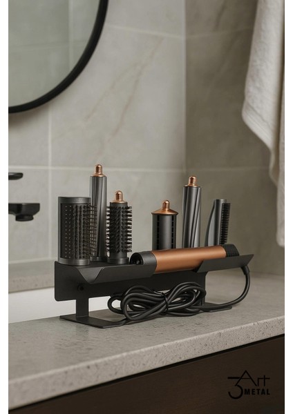 Multi-Styler Metal Saç Şekillendirme Standı, Siyah indirimleri