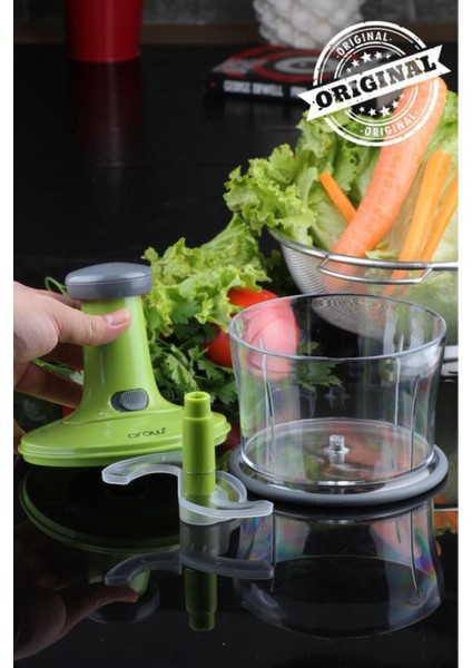 Yeşil Çocuk El Robotu, Bıçak Korumalı Güvenli ve Eğlenceli Tasarım modelleri