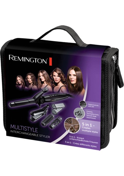 Çok Fonksiyonlu Saç Şekillendirme Seti, Siyah Renk, Kolay Kullanım fiyatları