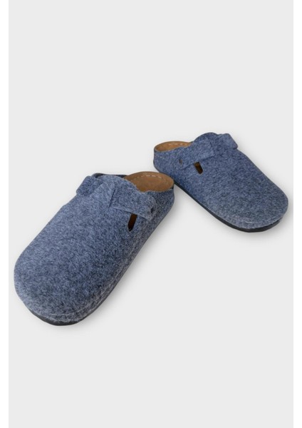 Mantar Taban Boston Birkens Model Günlük Sabo Unisex Ev Terliği Gri fırsatları