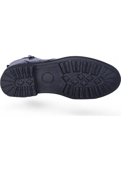 Crısso B408 Siyah Kauçuk %100 Deri Erkek Bot Ayakkabı fırsatları