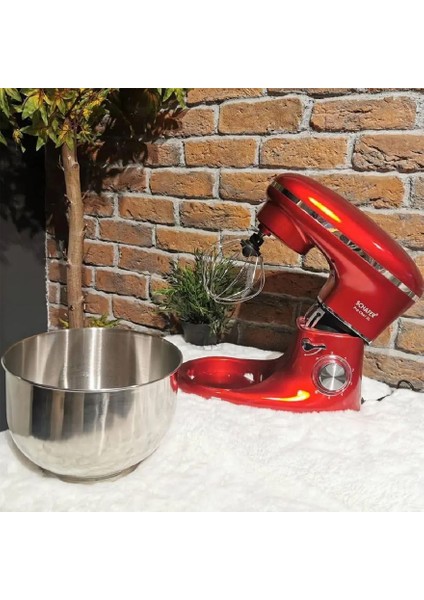 Kırmızı Stand Mikser, Güçlü ve Kullanışlı Ev ve Profesyonel Mutfak Aracı modelleri