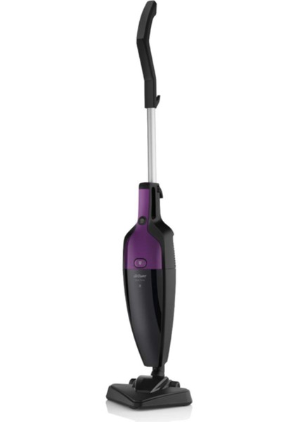 Geniş Toz Torbalı Güçlü Elektrikli Dik Süpürge, Üçgen Başlık, Gri