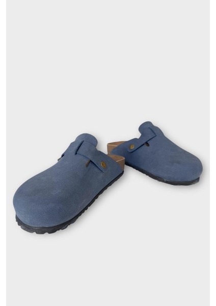 Mantar Taban Boston Birkens Model Günlük Sabo Unisex Ev Terliği Füme fırsatları