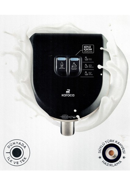 Paslanmaz Çelik Sütlü Türk Kahve Makinesi, Hatır Hüps, Metalik Tasarım fiyatları