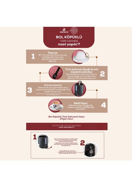 Paslanmaz Çelik Sütlü Türk Kahve Makinesi, Hatır Hüps, Metalik Tasarım fırsatları