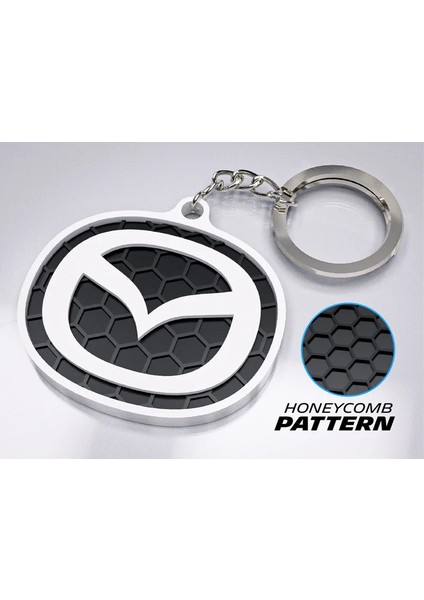 Mazda Tek Logo Anahtarlık