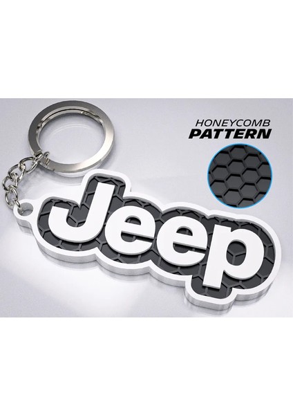 Jeep Logo Anahtarlık