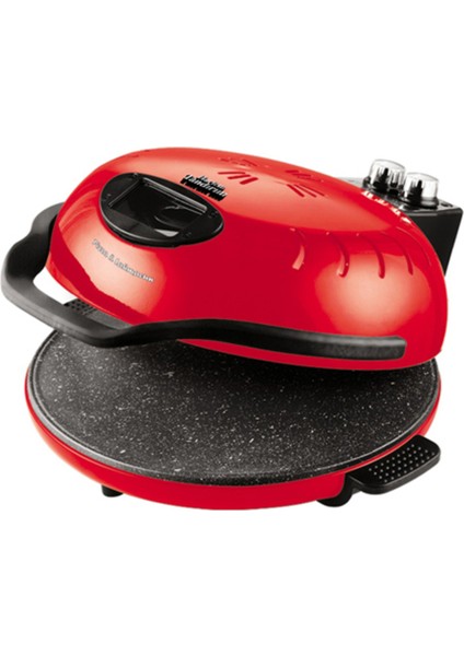 Kırmızı Renkli Çok Amaçlı Fırın ve Ekmek Yapma Makinesi 2000W