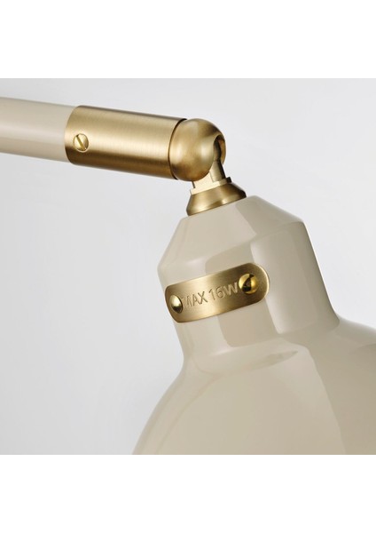 Yer ve Okuma Lambası, Açık Bej, 38X27X22 cm fırsatları