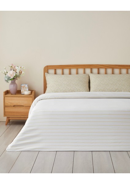 Petty Chic Kolay Ütülenir Çift Kişilik Nevresim Seti 200X220 cm Açık Sarı fiyatları