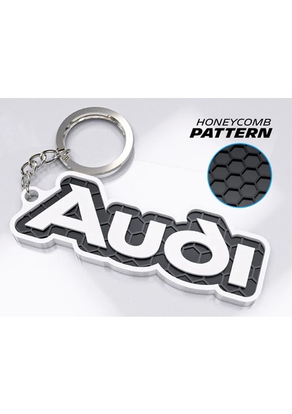 Audi Yazılı Anahtarlık