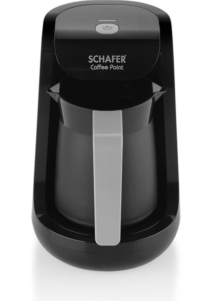 Siyah/gri Türk Kahve Makinesi - Lezzetli Kahve Keyfi