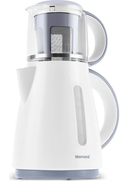 Beyaz Plastik Çay Makinesi, Hızlı ve Kolay Demleme Özelliği fırsatları