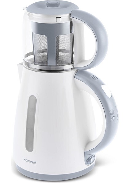 Beyaz Plastik Çay Makinesi, Hızlı ve Kolay Demleme Özelliği indirimleri