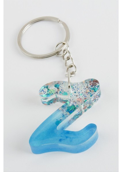 Wizard Z Harfli Epoksi Anahtarlık-Renkli fiyatları