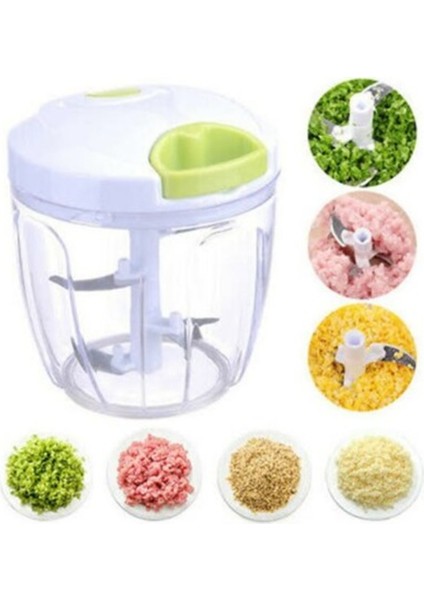 5 Bıçaklı Çok Renkli El Rondo, Pratik ve Şık Mutfak Yardımı modelleri