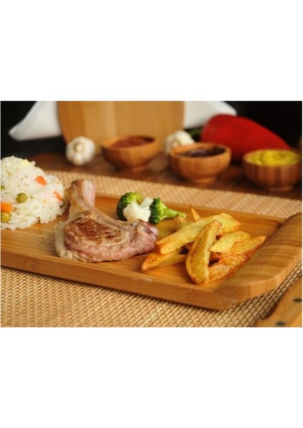 Beyaz Sunum Tepsisi, Şık ve Kullanışlı Mutfak Aksesuarı fırsatları