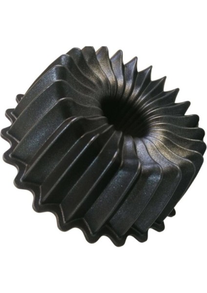 24 cm Döküm Kek Kalıbı, Siyah, Yüksek Kalite, Dayanıklı ve Güzel Tasarım