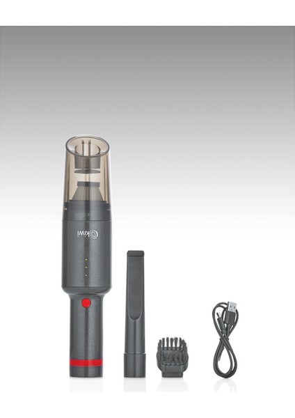 Pratik Şarjlı El Süpürgesi, Hafif ve Şık Gri Renkli Temizlik Yardımcısı fiyatları