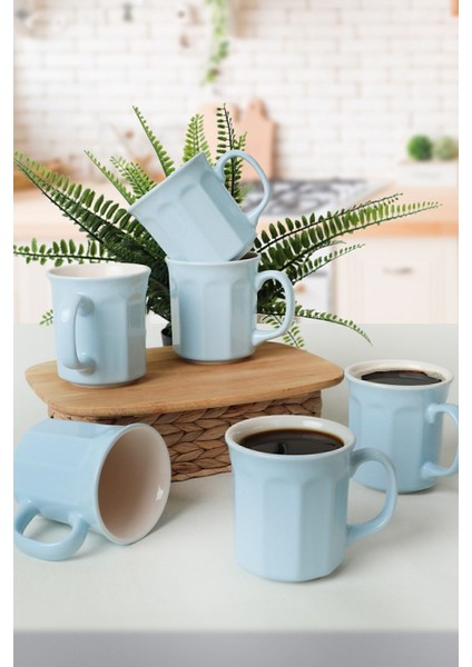 Renkli 6'lı Kupa Seti, 9 Cm, Şık ve Kullanışlı Ev ve Ofis Ihtiyaçları Için Ideal fiyatları