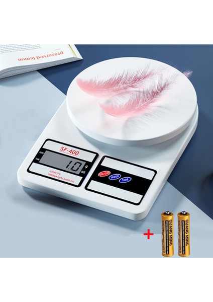 10 kg Hassas Dijital Elektronik Tartı, Gıda ve Mutfak Ölçüm Aleti