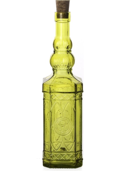 Yeşil ve Sarı Renkli 700 ml Yağ Şişesi, Pratik Kullanım Için Ideal