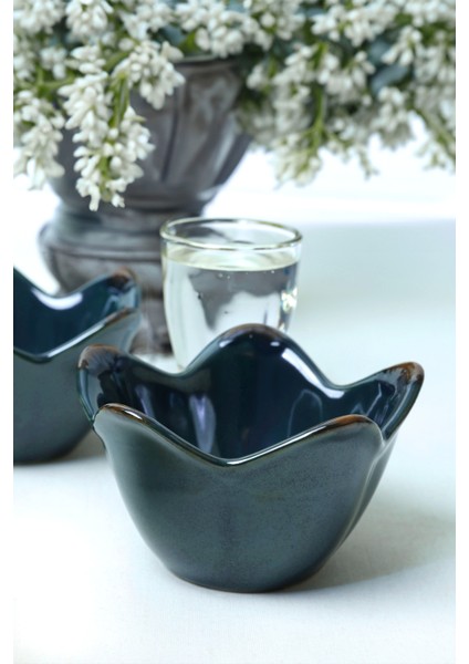 Beyaz Çerezlik ve Sosluk Seti, 12 Cm, 6'lı Paket fırsatları